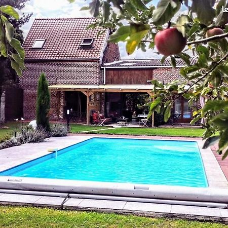 Chambres D Hotes ,Hotel ,Secret D'Une Nuit A Vicq Pres De Onnaing,Avec Piscine Bagian luar foto