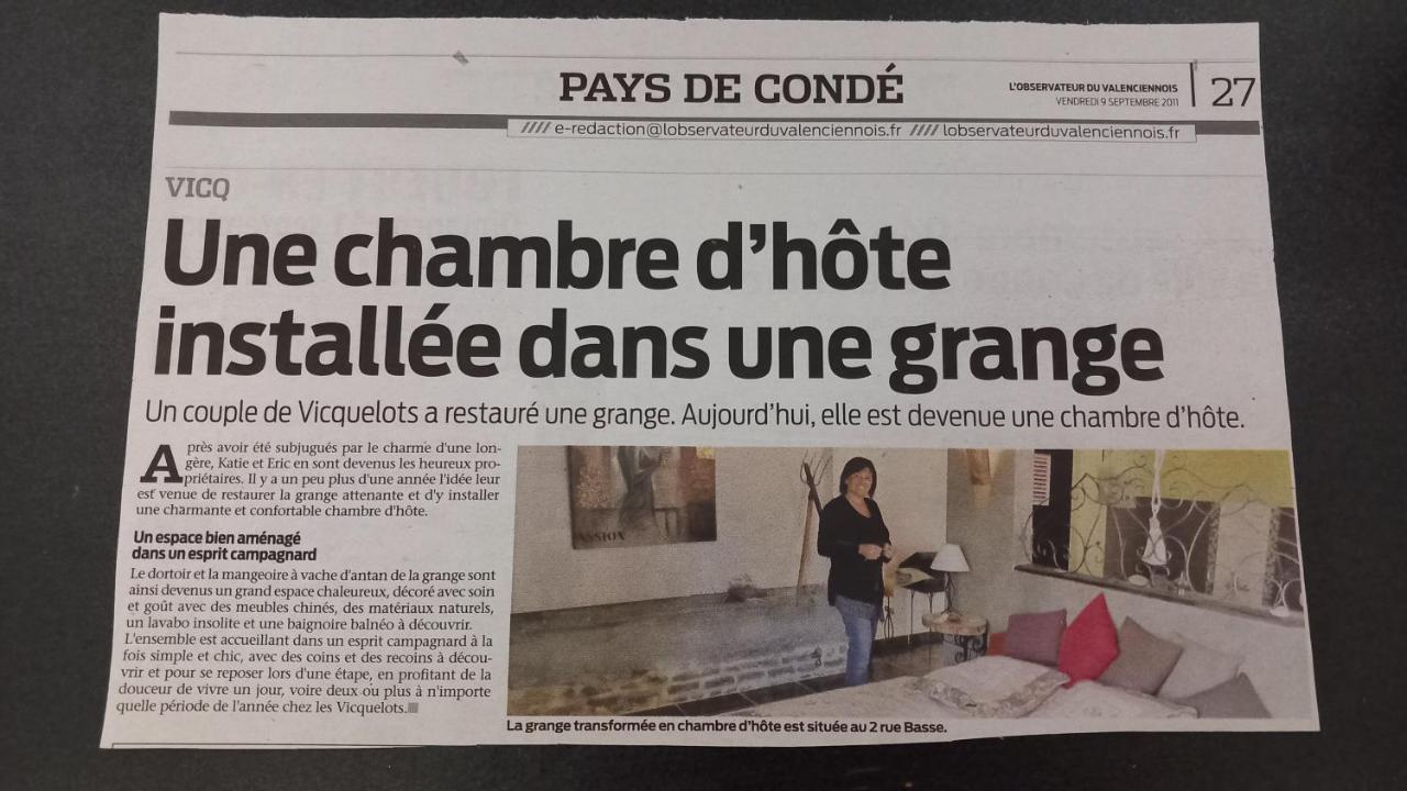 Chambres D Hotes ,Hotel ,Secret D'Une Nuit A Vicq Pres De Onnaing,Avec Piscine Bagian luar foto