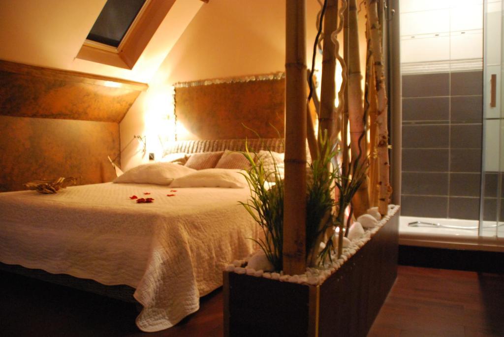 Chambres D Hotes ,Hotel ,Secret D'Une Nuit A Vicq Pres De Onnaing,Avec Piscine Ruang foto